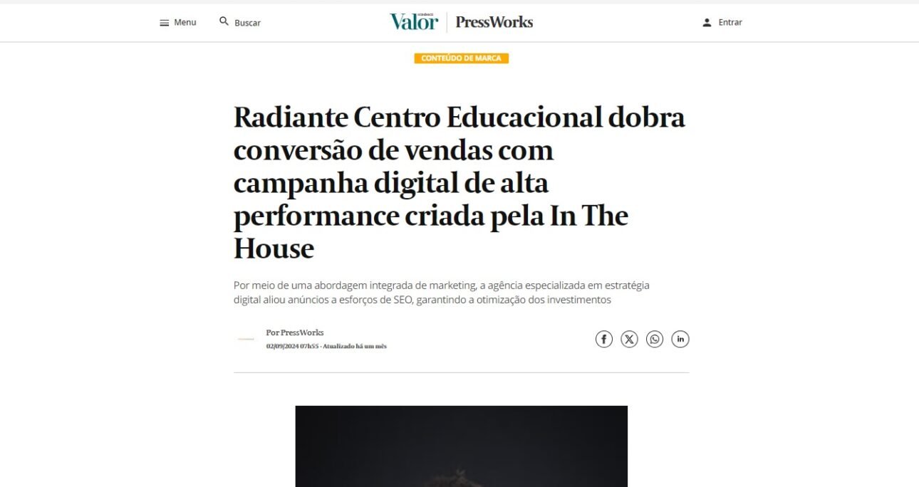 In The House é destaque em matéria em site do Grupo Globo